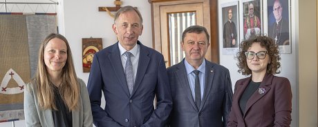 Catholic University Welcomed a Delegation from Katholische Hochschule Nordrhein Westfalen