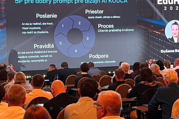 Umelá inteligencia ako podpora myslenia študentov: Mgr. Dušana Babicová, PhD. reprezentovala KU na konferencii Aricoma EduHub 2026