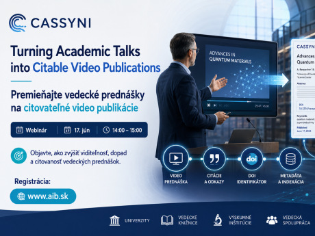 Cassyni: Turning Academic Talks into Citable Video Publications