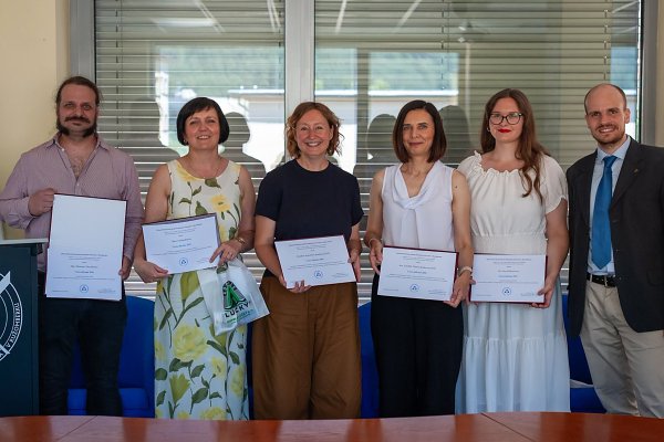Dean's Award going to Dr Labudová