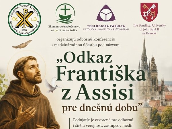 Konferencia „Odkaz Františka z Assisi pre dnešnú dobu.“