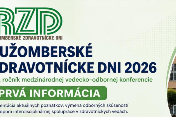 Pozvánka na Ružomberské zdravotnícke dni 2026