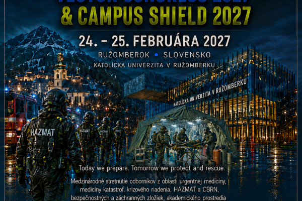 Vector Congress 2027 & Campus Shield 2027 - prvotná informácia