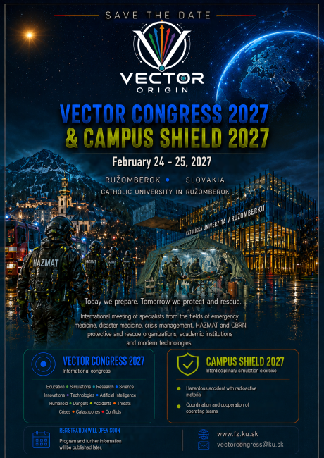 Vector Congress 2027 & Campus Shield 2027 - Initial information