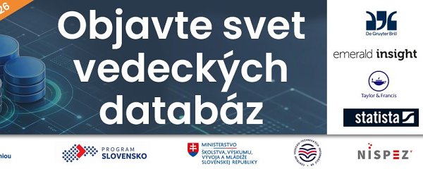 Objavte svet vedeckých databáz