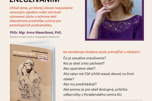 Ako chrániť deti pred sexuálnym zneužívaním?