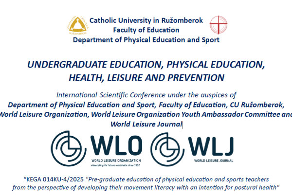 UNDERGRADUATE EDUCATION, PHYSICAL EDUCATION, HEALTH, LEISURE AND PREVENTION