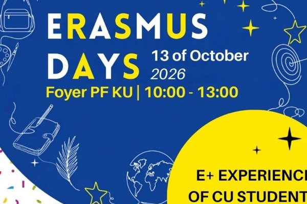 We invite you to #ErasmusDays 2026