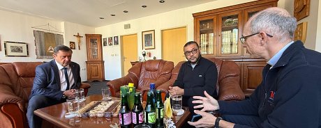 Generálny predstavený Spoločnosti Božieho Slova na návšteve našej univerzity