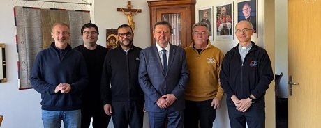 Generálny predstavený Spoločnosti Božieho Slova na návšteve našej univerzity