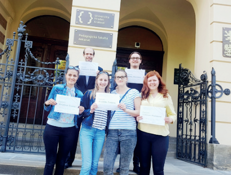 Študenti Katedry hudby Pedagogickej fakulty KU úspešní na Medzinárodnej interpretačnej súťaži študentov pedagogických fakúlt v Hradci Králové.