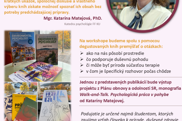 Živá degustácia kníh