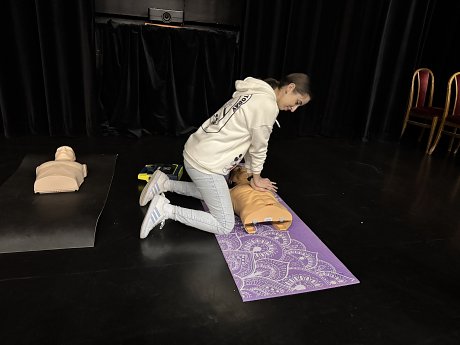 Praktický nácvik poskytovania prvej pomoci