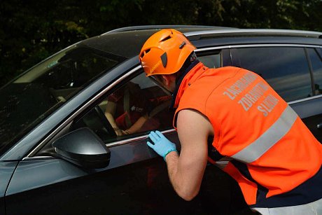 Študenti urgentnej zdravotnej starostlivosti na Dňoch prvej pomoci v Českej republike