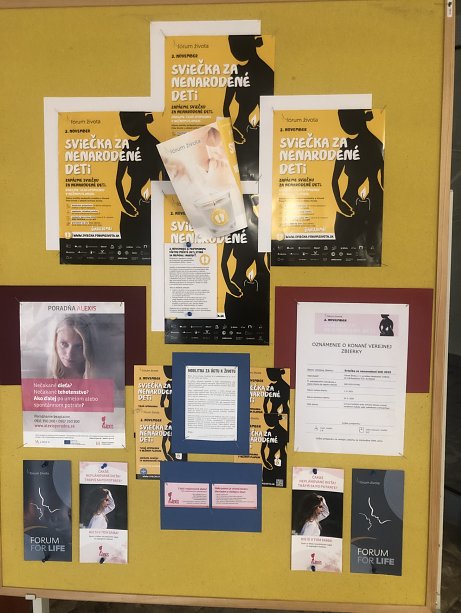 2. NOVEMBER – „Sviečka za nenarodené deti“