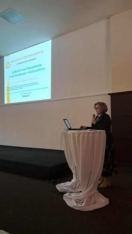 Členovia katedry ošetrovateľstva na XII. Celoslovenskej konferencii manažmentu v ošetrovateľstve