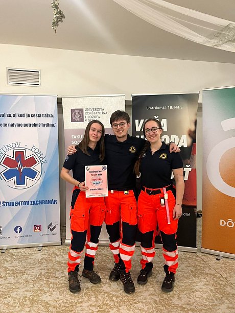 Študenti urgentnej zdravotnej starostlivosti sa zúčastnili súťaže Konštantínov pohár 2026