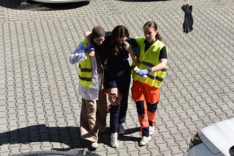 Študentky Katedry urgentnej zdravotnej starostlivosti za zúčastnili projektu „SPINAKER – MEDICAL EMERGENCY ACTIVITIES“