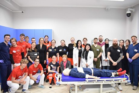 Študentky Katedry urgentnej zdravotnej starostlivosti za zúčastnili projektu „SPINAKER – MEDICAL EMERGENCY ACTIVITIES“
