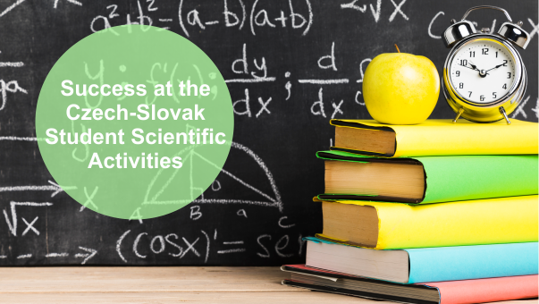 Our student from Department of Mathematics placed second in Czech-Slovak Student Scientific Activity (SSA)